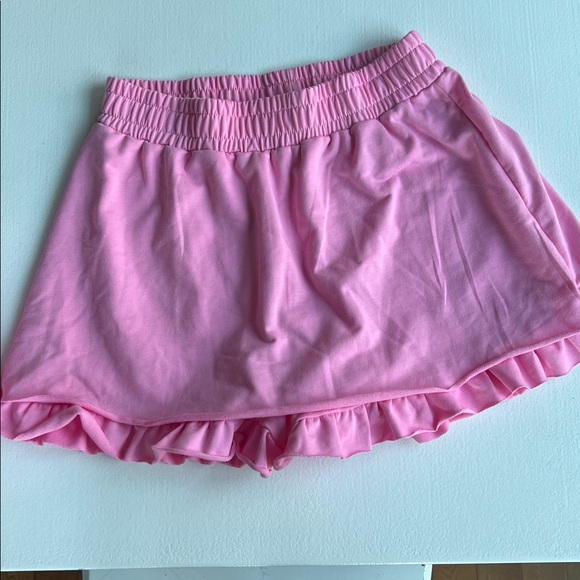 Pink Ruffled Casual Set - Picture 4 of 10